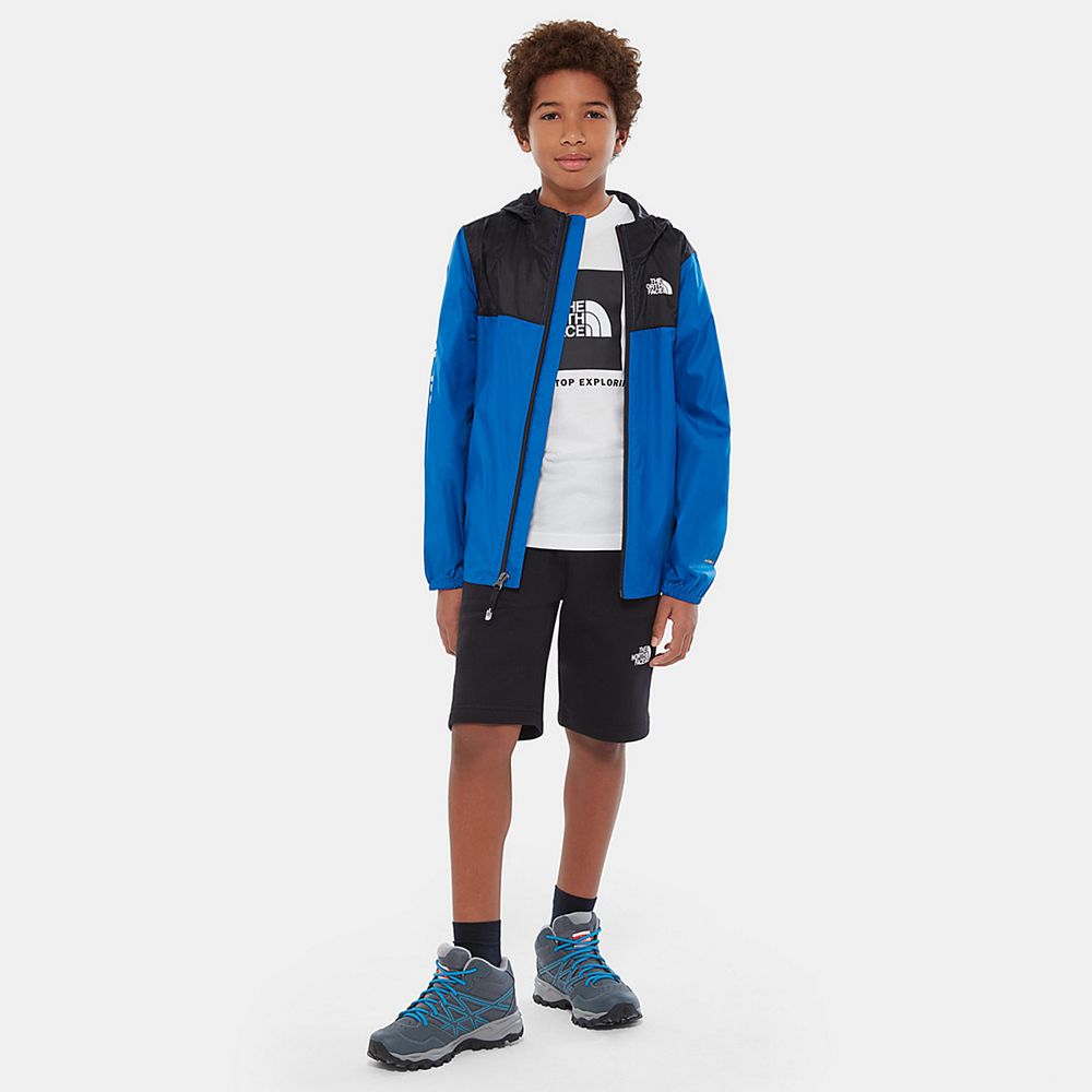 The North Face Shorts Youth Australia - The North Face Fleece Black / White (MUD-894751)